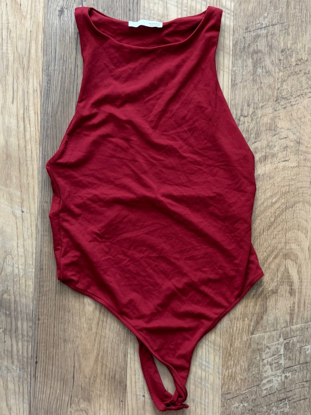 Zara burgundy Bodysuit